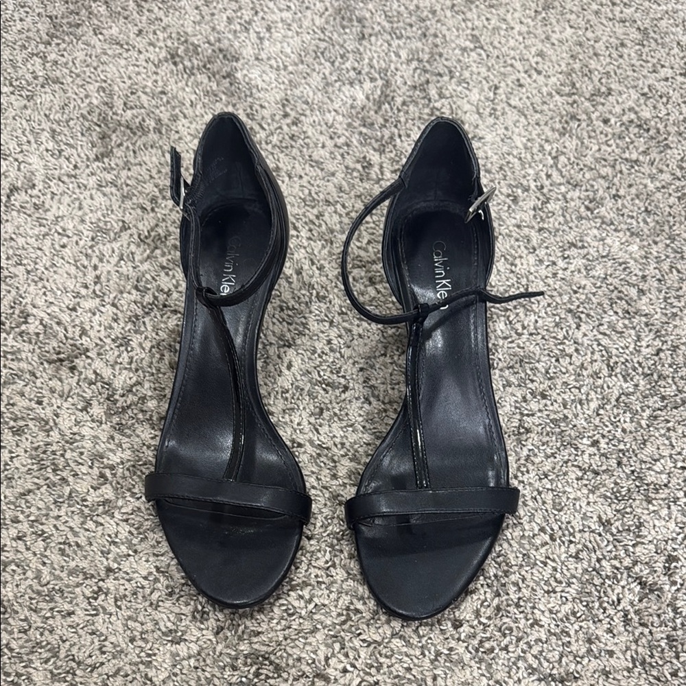 Calvin Klein Women's Black Sandals
